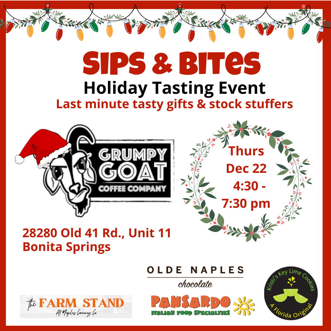 Holiday Tasting Event with Local Food Artisans