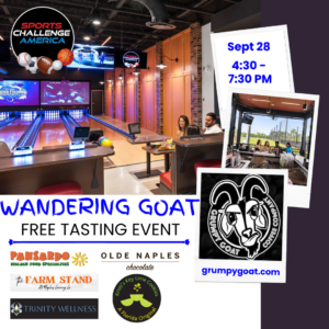 Wandering GOAT tasting event - September 28, 2023