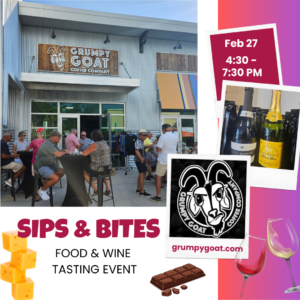 Grumpy Goat Coffee tasting event Feb 2025