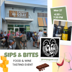 grumpy goat coffee tasting event march 2025