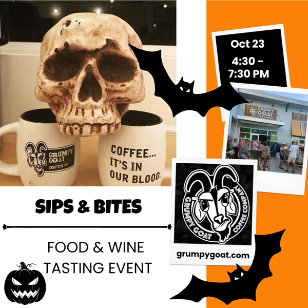 Grumpy Goat Coffee to host Sips and Bites free tasting event Oct 23